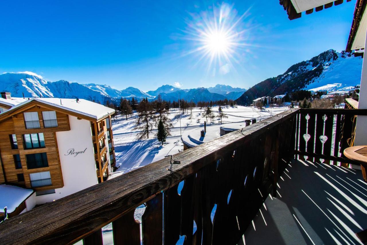 Haus Rhodania Mit Matterhornblick, Riederalp Mitte Eksteriør billede