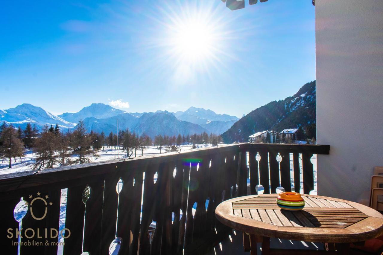 Haus Rhodania Mit Matterhornblick, Riederalp Mitte Eksteriør billede