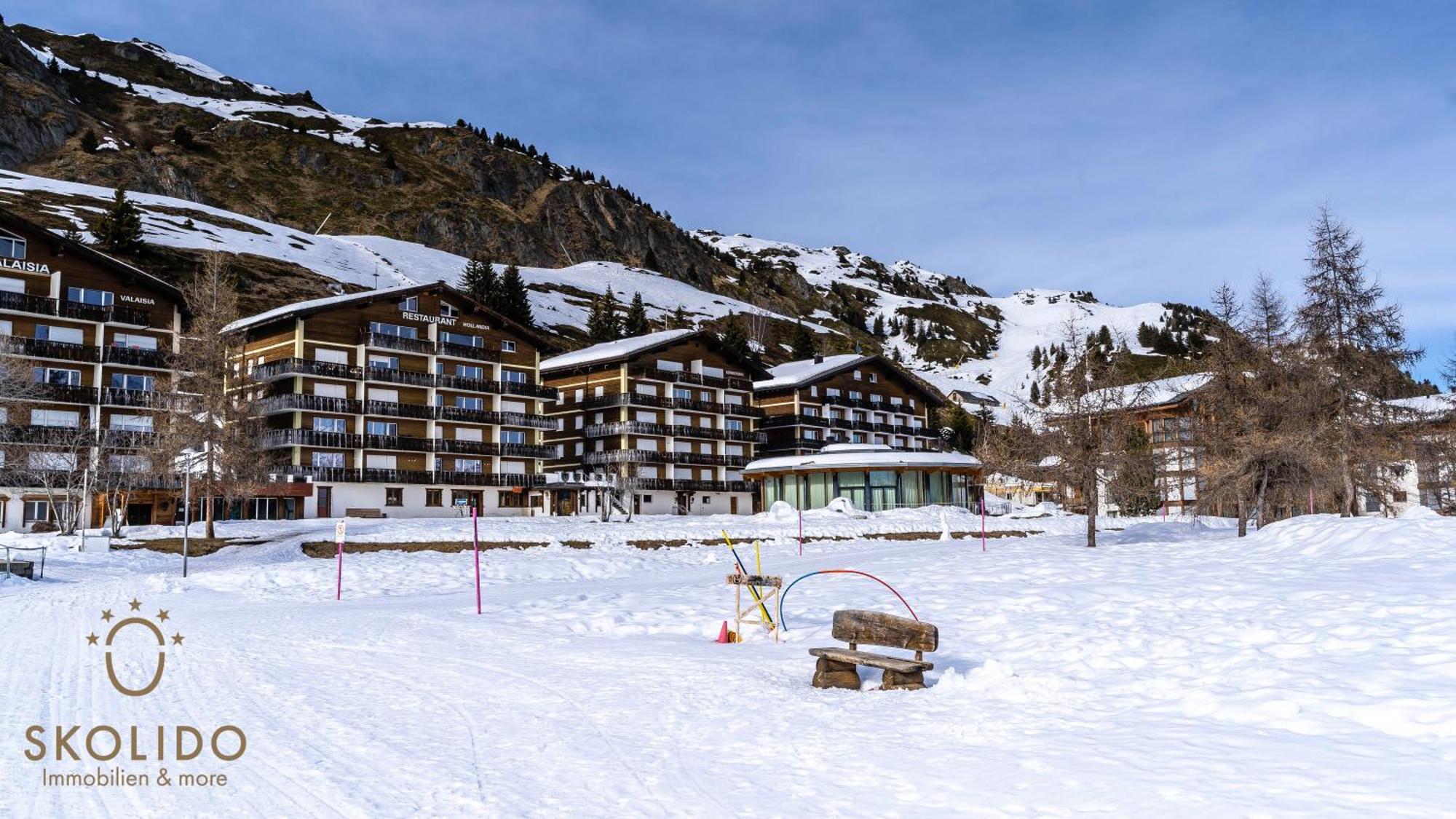Haus Rhodania Mit Matterhornblick, Riederalp Mitte Eksteriør billede