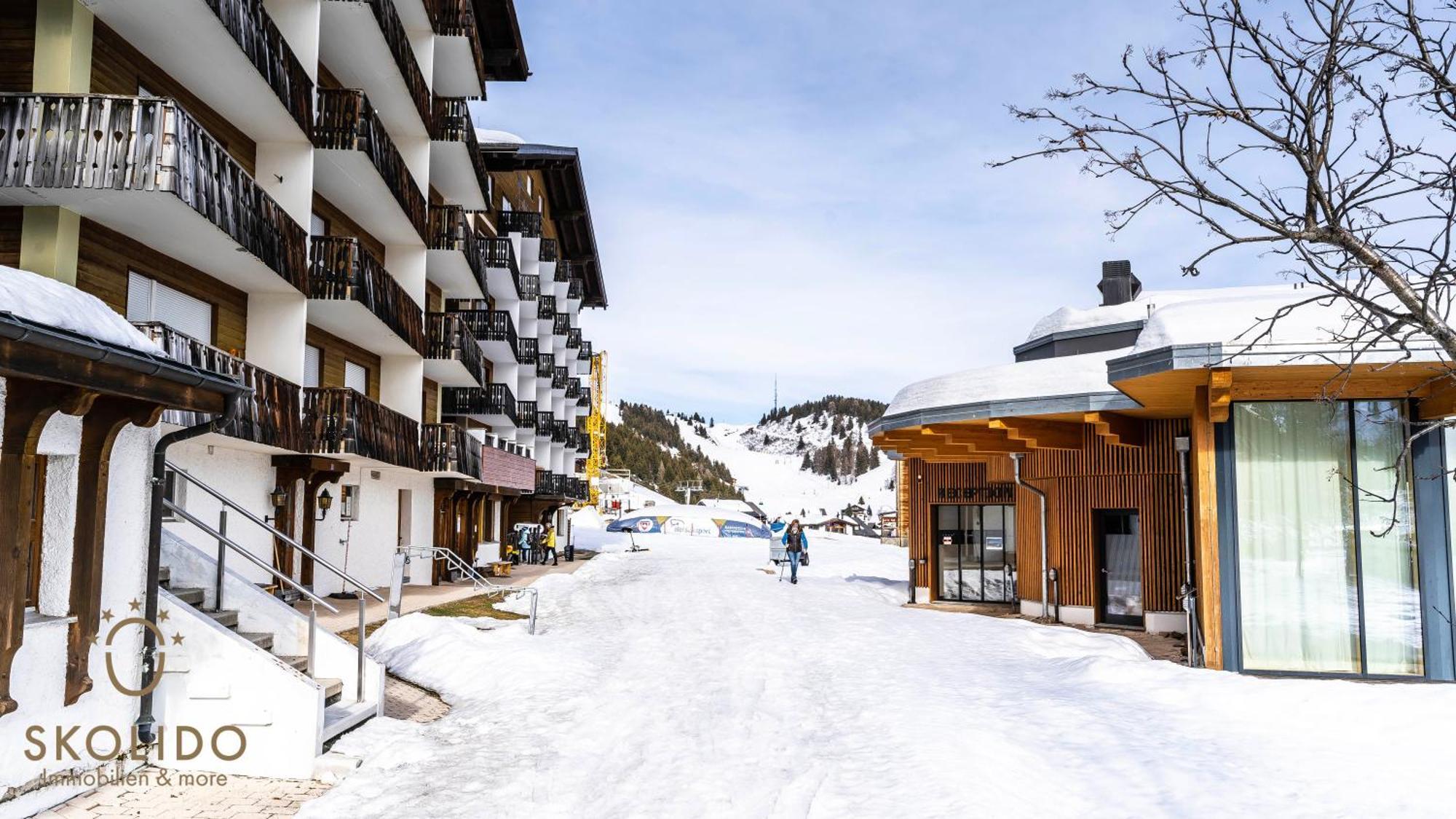 Haus Rhodania Mit Matterhornblick, Riederalp Mitte Eksteriør billede